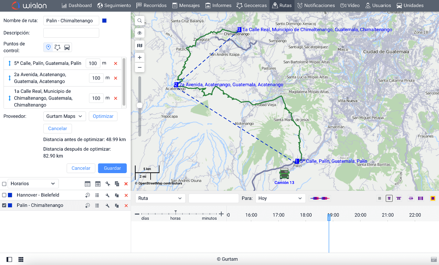 Optimización de Rutas